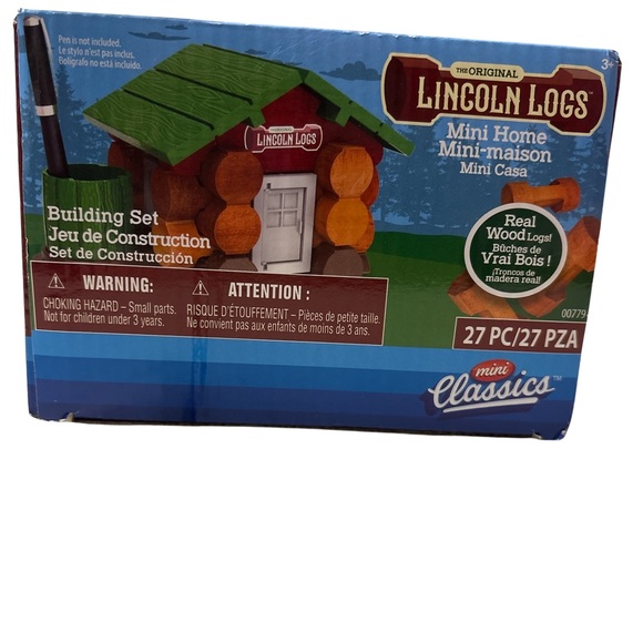 Nwt Lincoln Logs Mini Home Building Set - Picture 1 of 4